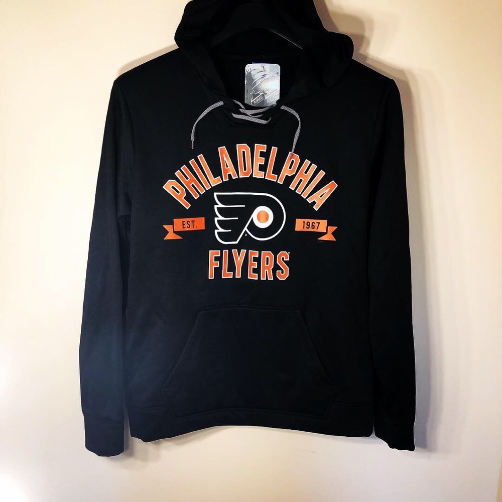 Adidas Philadelphia Flyers NHL Hoodie Mens Small